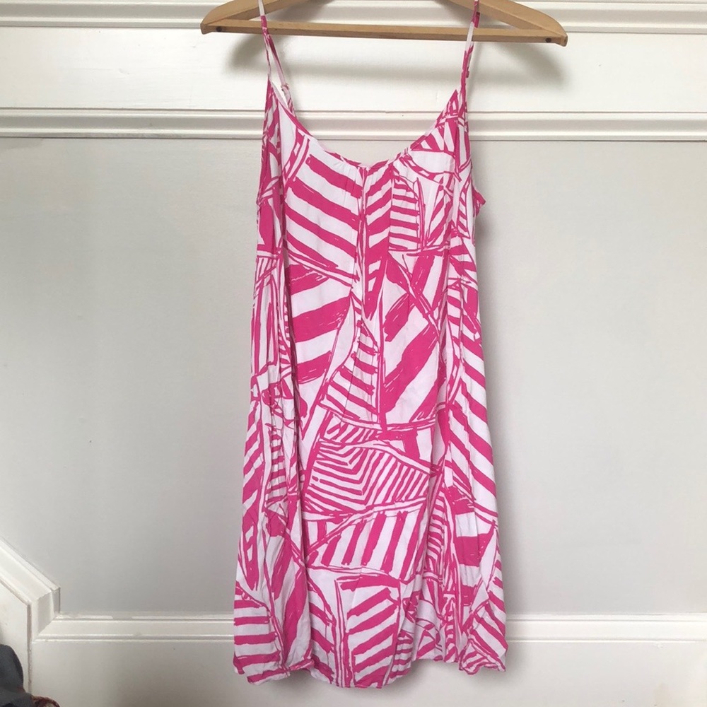 Lilly Pulitzer pink boat dress size M